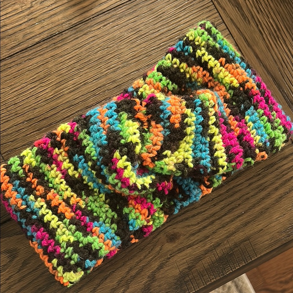 Colorful Knitted Headband